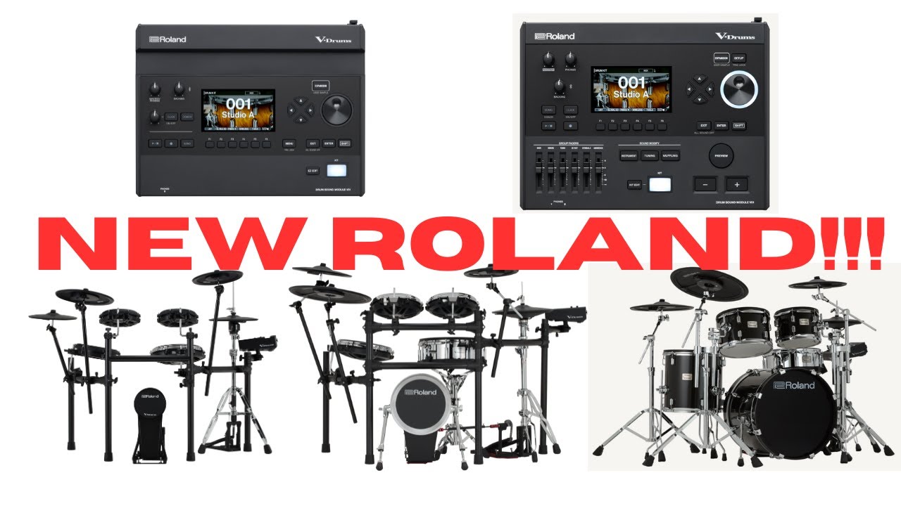 Потрясающие новые комплекты и модули Roland!