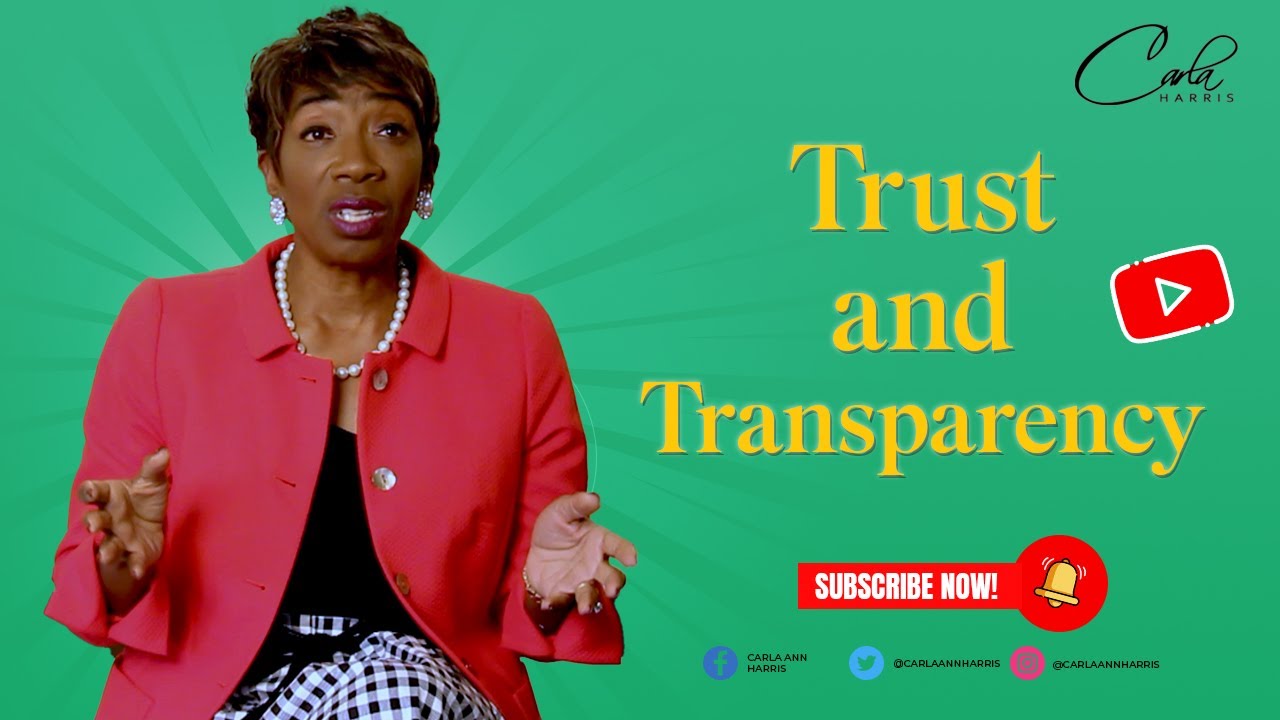 Trust and Transparency