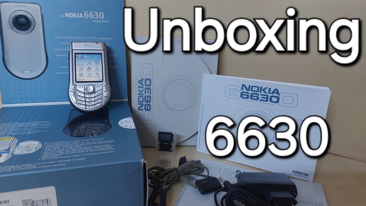 Unboxing Nokia 6630 After 20 Years | #retrotech #unboxing