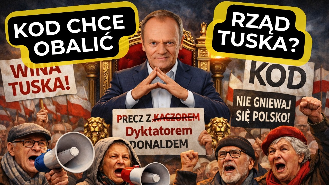 KOD chce obalić rząd Tuska?