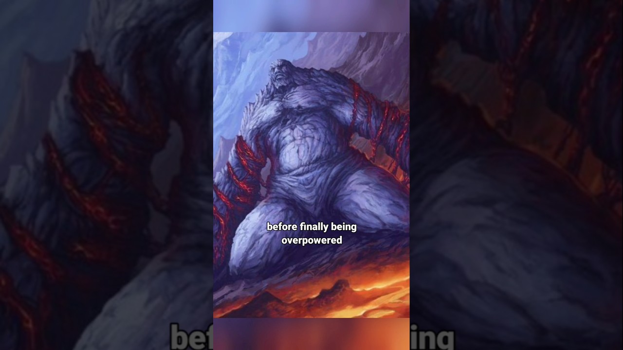 Вот в чем разница между Тифоном из God of War и греческой мифологией #шорты #godofwar #kratos