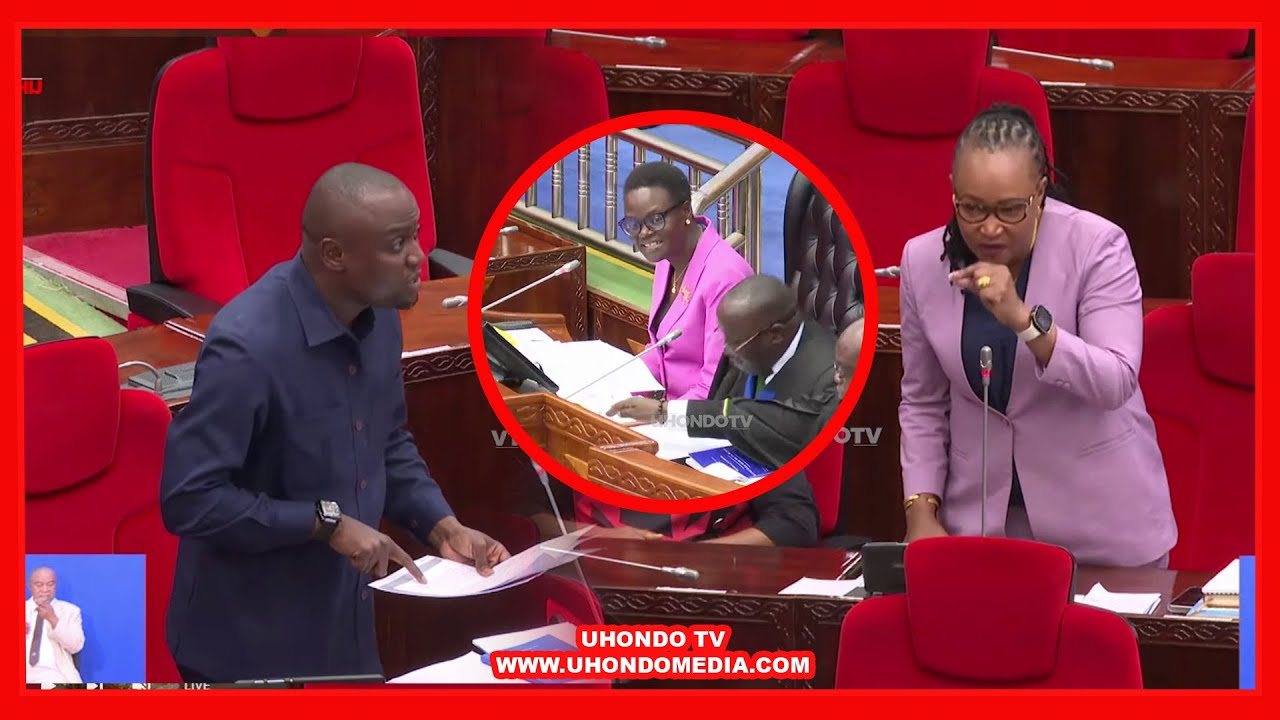 GAMBO ASIMAMA BUNGENI BAADA YA WAZIRI KUMSHUSHIA RUNGU/ MATIKO ASIMAMA 'KAA CHINI/ANGALIA KIFUNGU