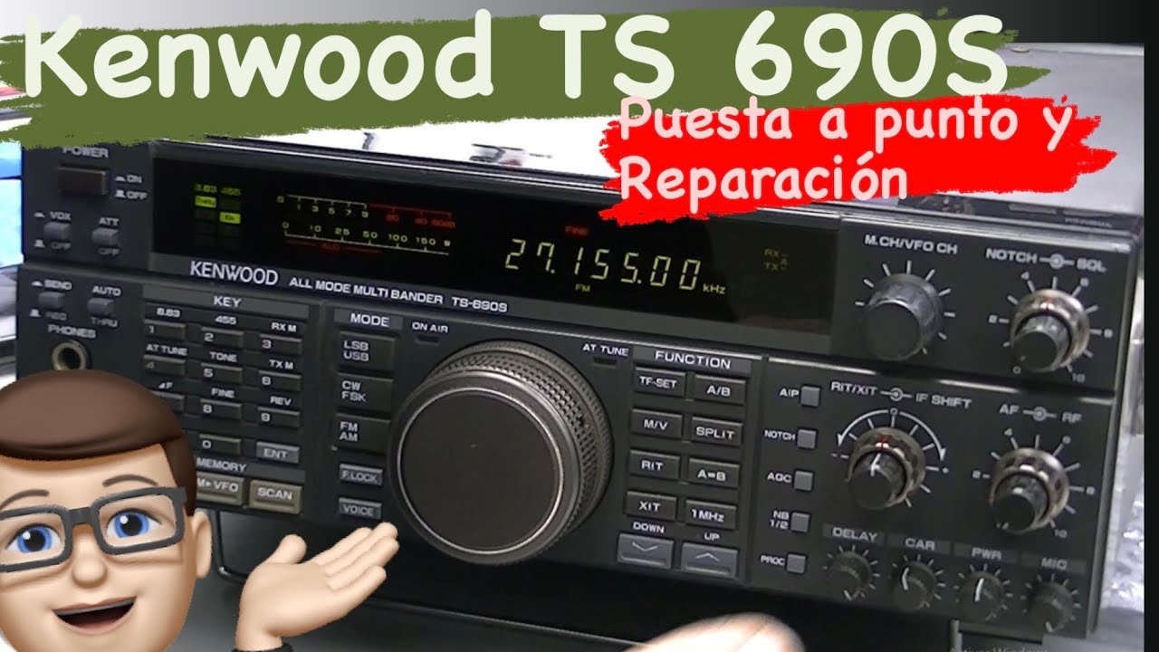 Kenwood TS690S no Enciende | Reparación y Puesta a punto | Cambio de encoder y mantenimiento