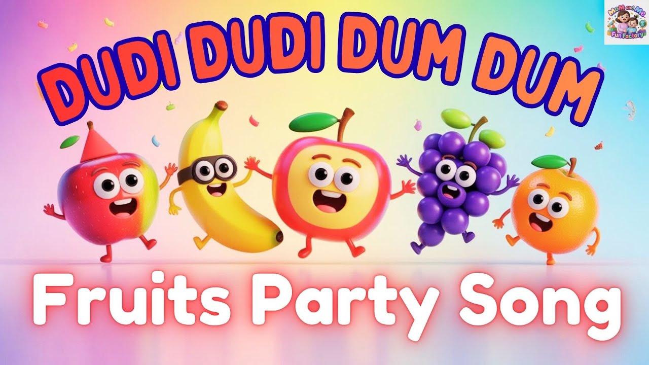 Fruit Band Party Time 🍓🎶 | Sing, Dance & Jam with Fruits! | Kids Fun Song