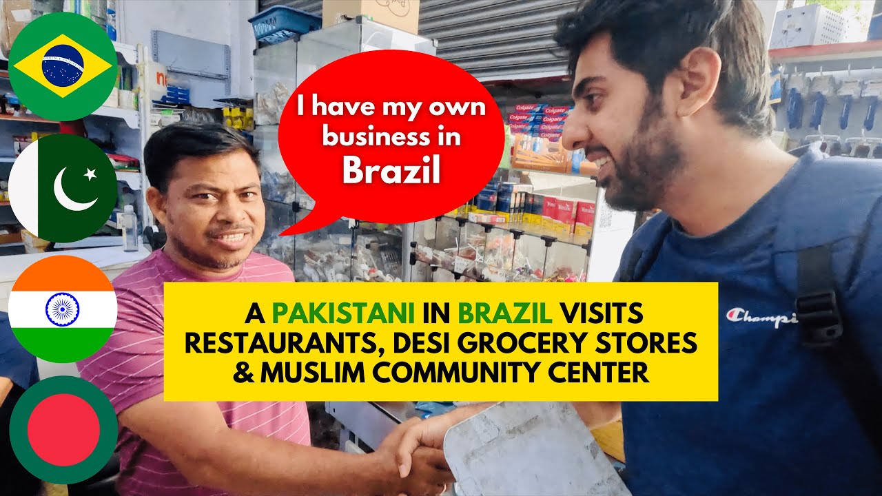 Market Tour in Brazil | Business in Brazil | Pakistani in Brazil | Sarosh Hassan