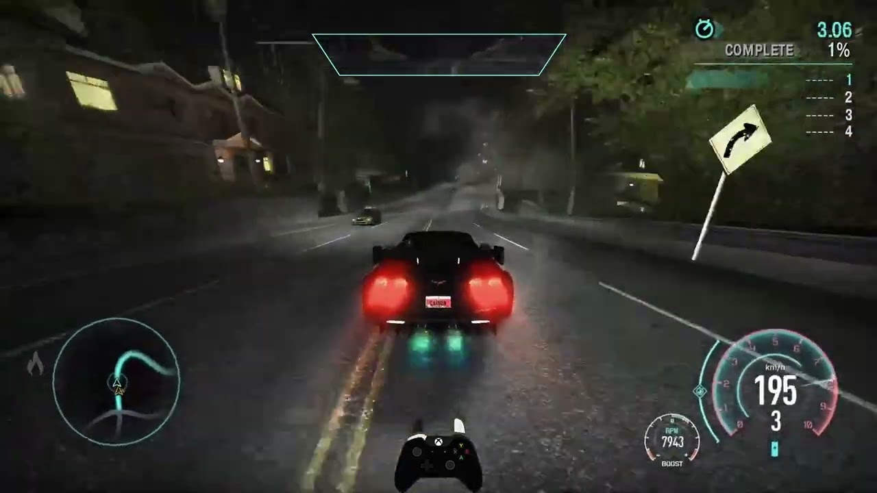Taming the Corvette - Need for speed Carbon Rework mod V3