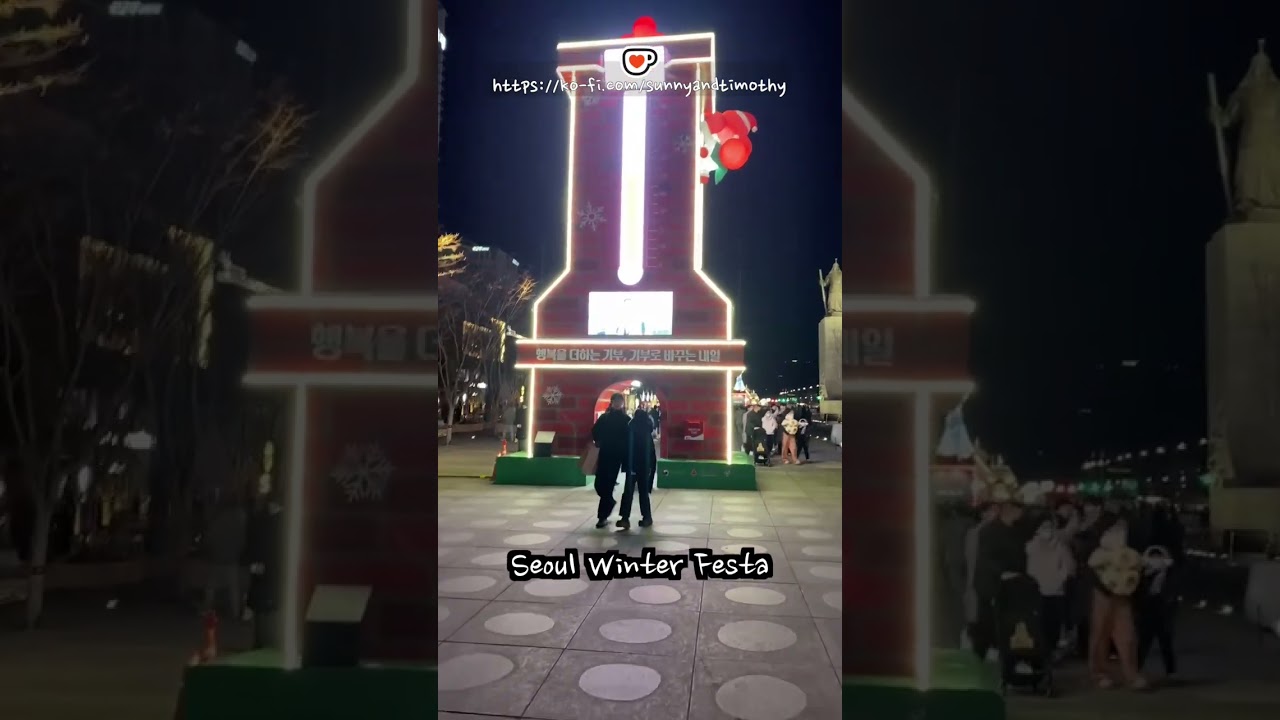 Зимний фестиваль в Сеуле 