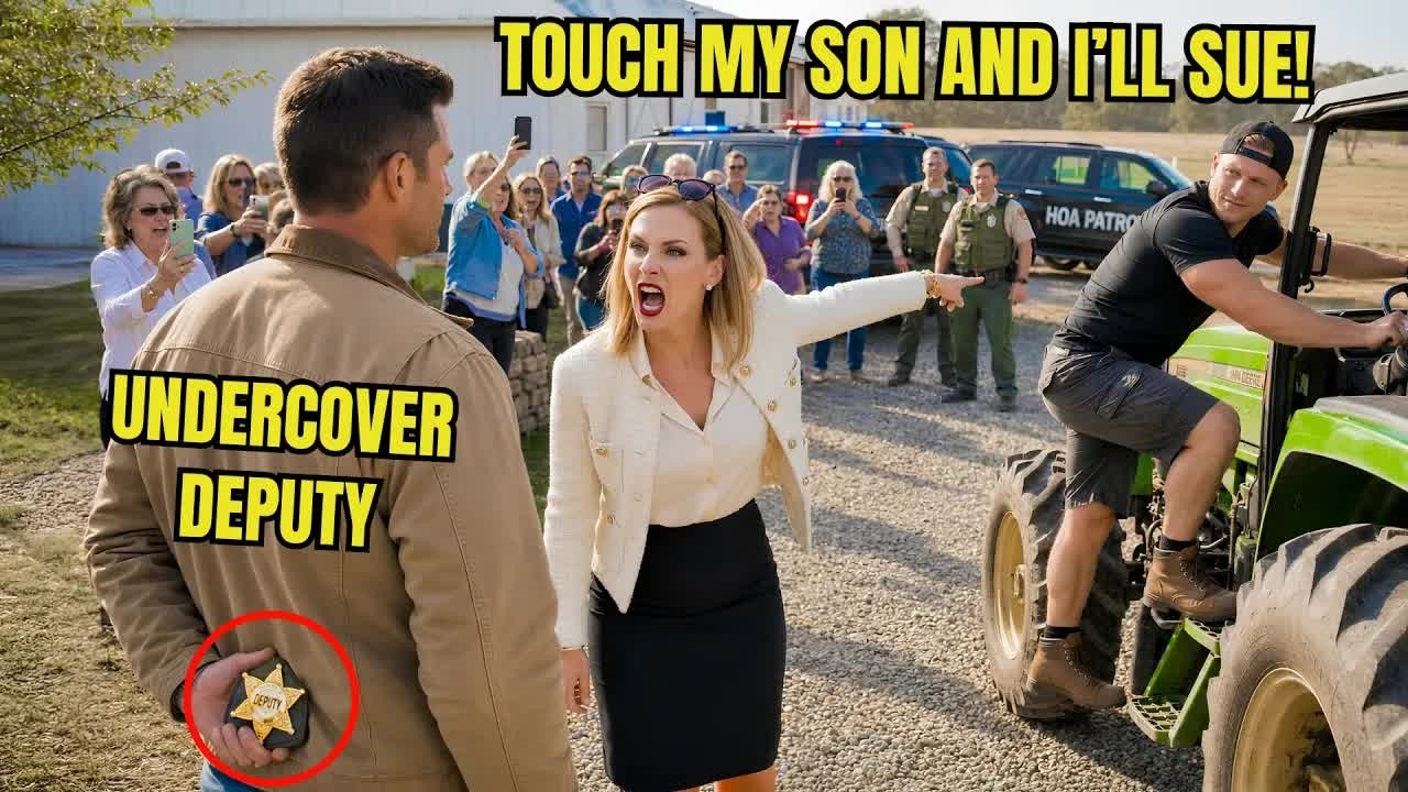 HOA Karen Threatened to Sue ME After Her Son Stole My Tractor &mdash; Not Knowing She Threatened a Deputy