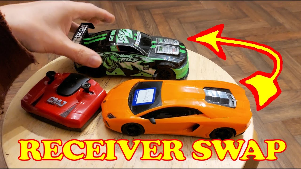 Non Hobby Grade 2.4G Receiver Swap CMJ Road Rebels Green Machine