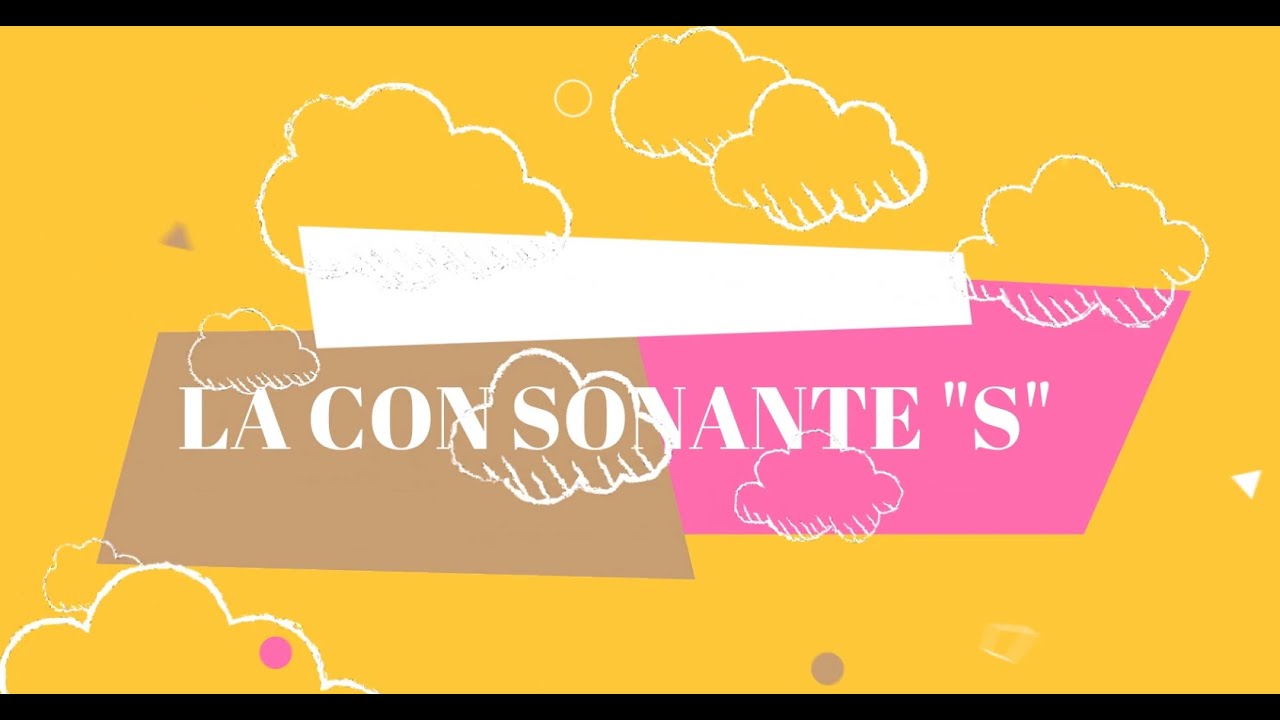 Aprendiendo letras / Consonante "S" / Niños 5 años