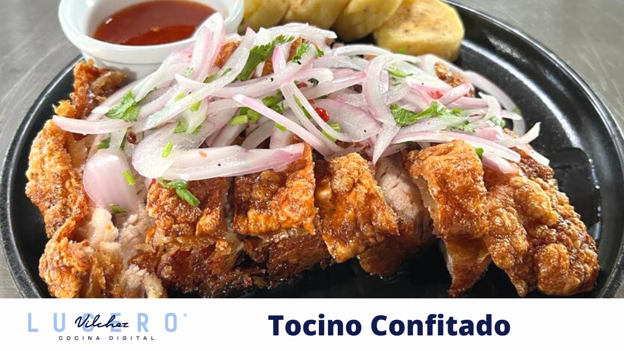 Tocino Confitado, Juan José Arteaga - Lucero Vílchez Cocina