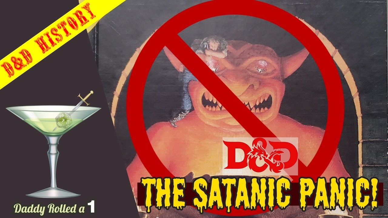 😱 Satanic Panic! Dark Dungeons! Is D&D to Blame?!