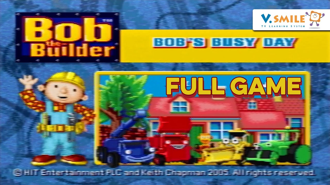 Bob the Builder™: Bob's Busy Day (V.Smile) - Full Game HD Walkthrough - No Commentary