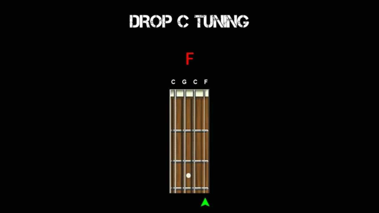 Bass Tuning - Drop C (C G C F)