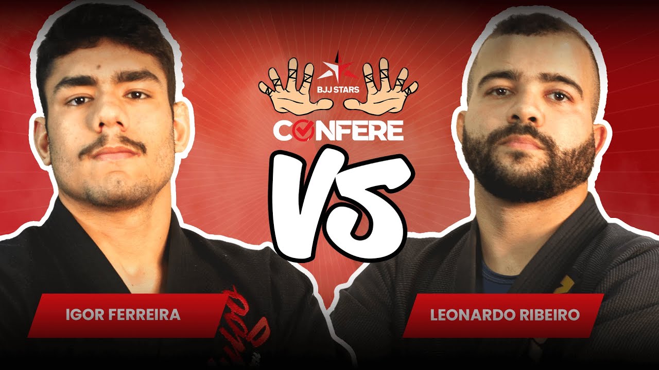 BJJSTARS CONFERE #42 LEONARDO RIBEIRO VS IGOR FERREIRA LUTA DE JIU JITSU