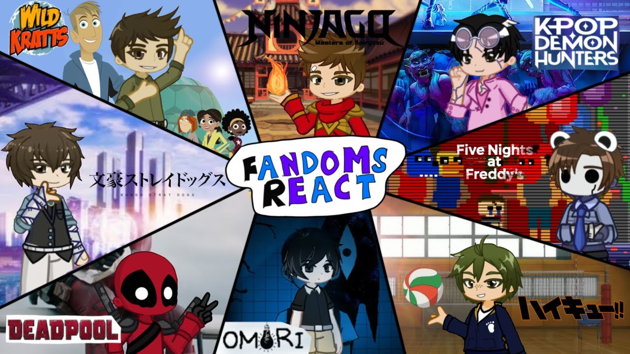 Fandoms React to Each other |INTRODUCTIONS| 1.5x Speed~