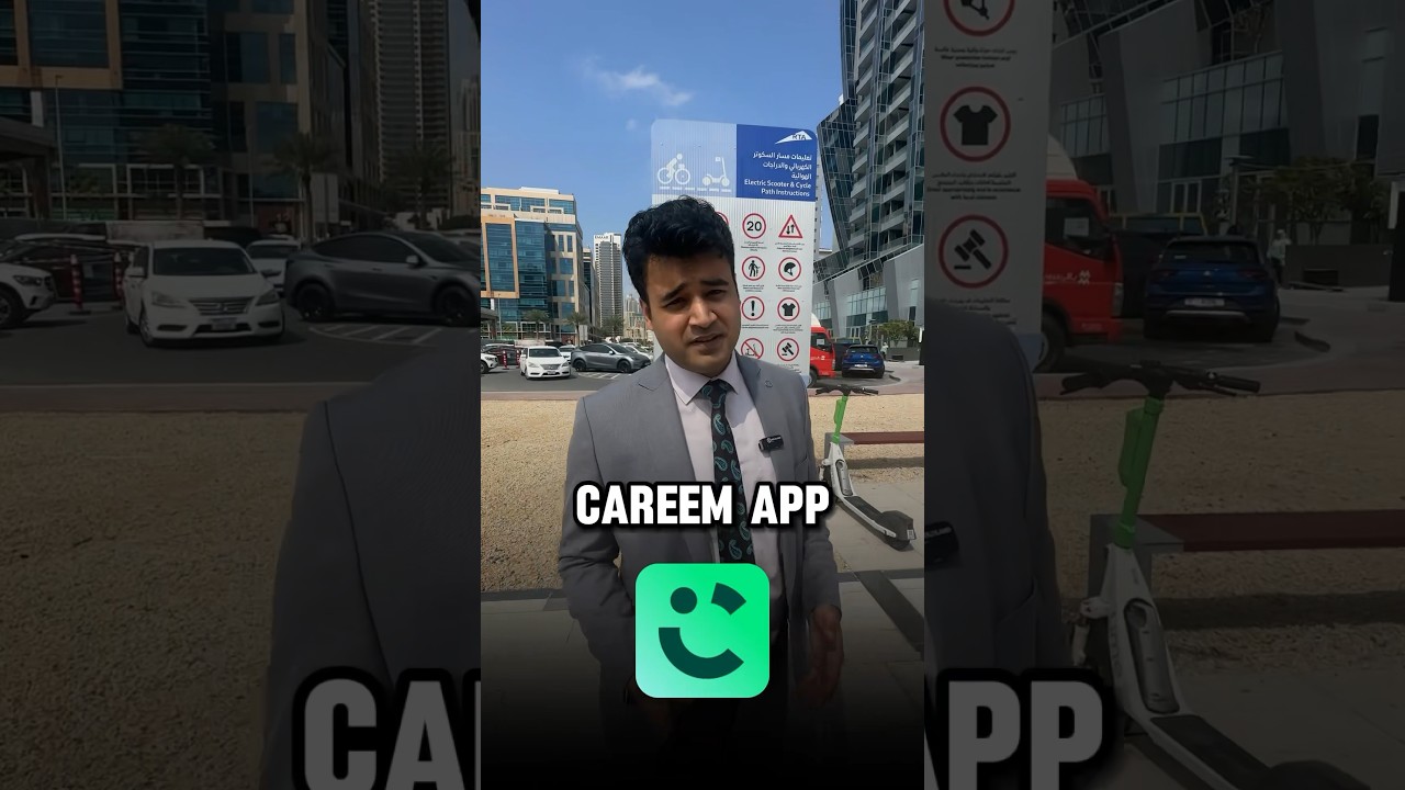 Make your trip to Dubai easier with the ​⁠@careem app. #dubai #careem #traveltips