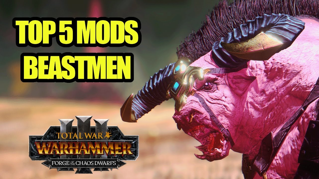Top 5 Beastmen Mods For The Ultimate Campaign - Total War Warhammer 3 - Mod Review