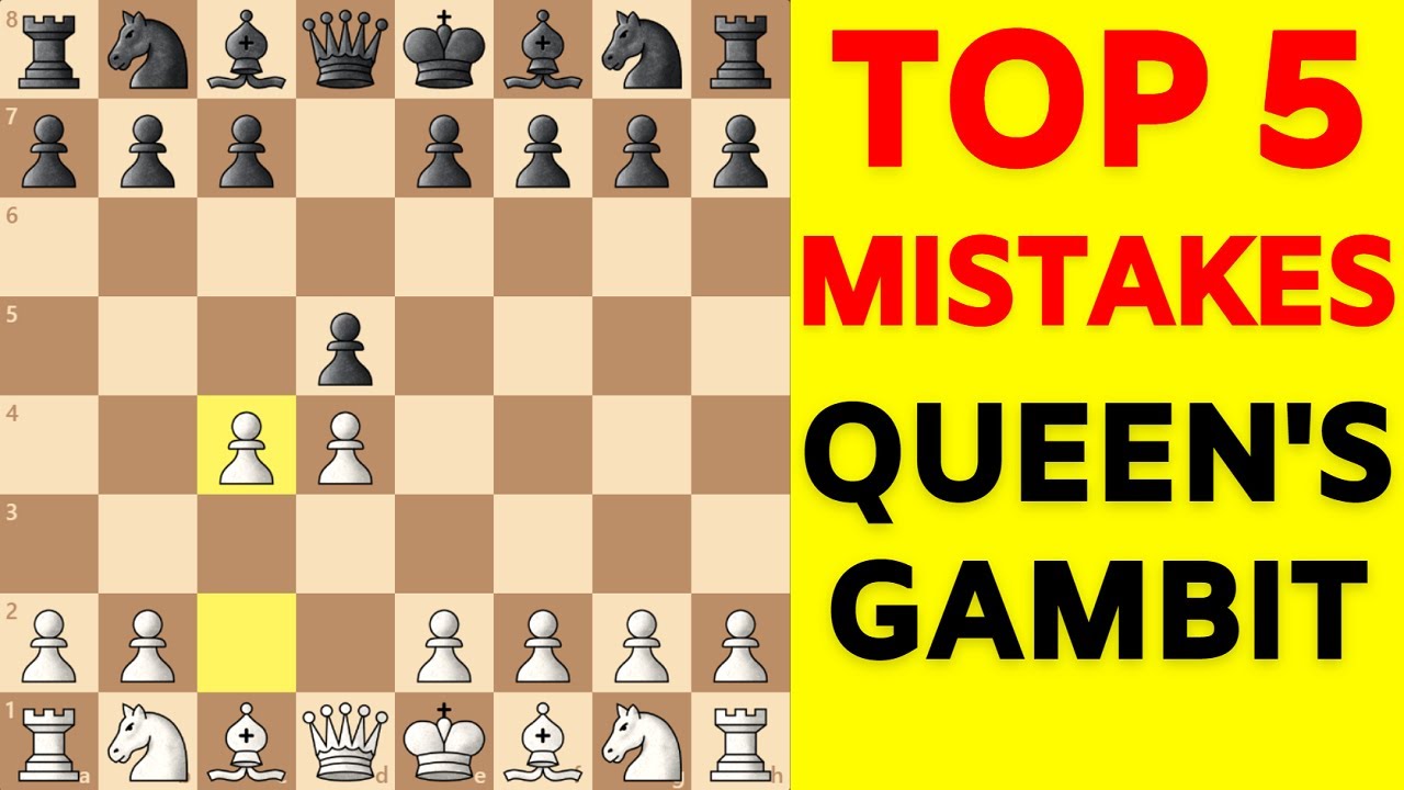 Queen’s Gambit Opening MISTAKES You Must Avoid (Traps Included!)