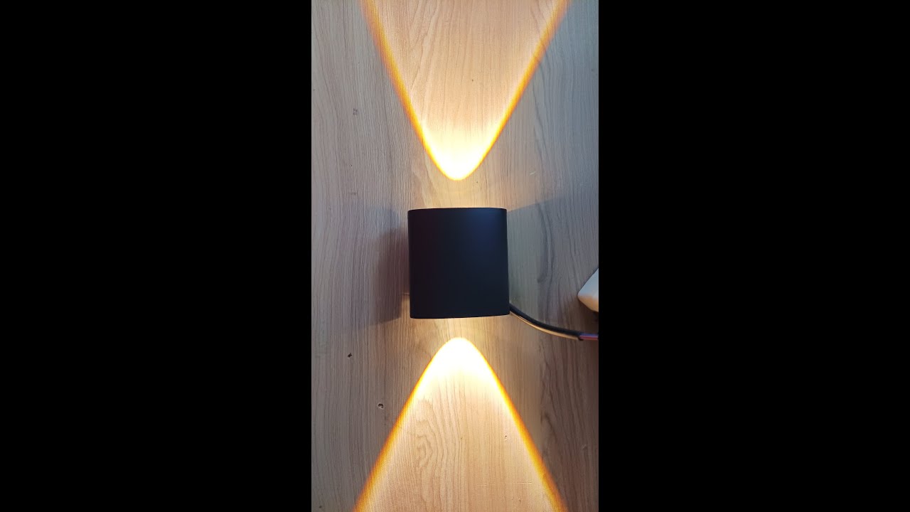 2 Way Wall Lamp Testing / home decoration ideas / decoration light / wall lamp