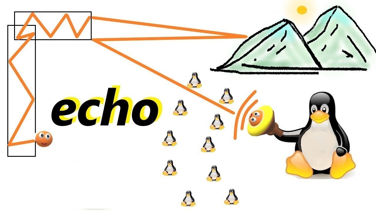 echo linux
