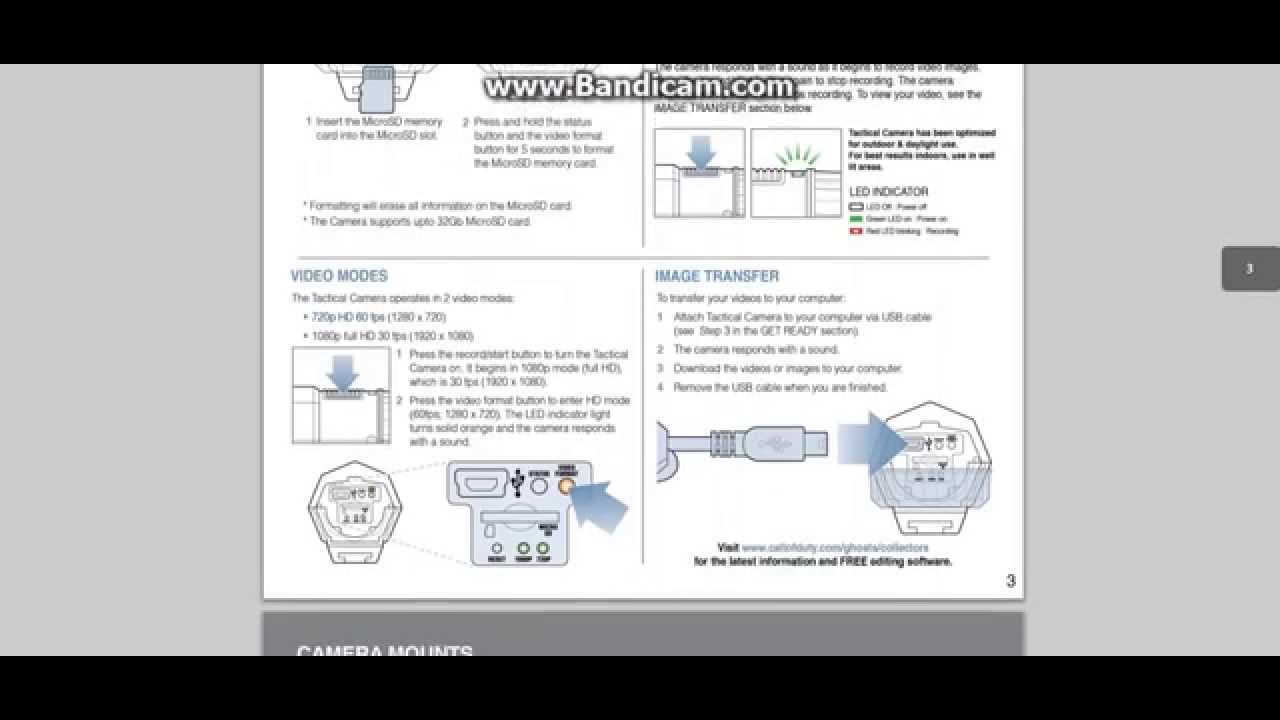 COD GHOSTS TACTICAL CAMERA MANUAL