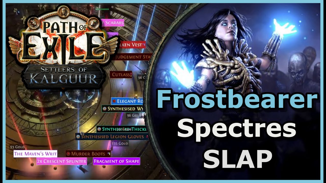 [3.25] PoE - These Spectres Destroy Endgame with Comfort & Ease | Forged Frostbearers Necro Build