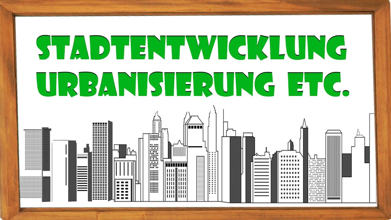 Urbanisierung, Suburbanisierung, De-, Ex- & Reurbanisierung - Phasen der Stadtentwicklung |ElenAlina