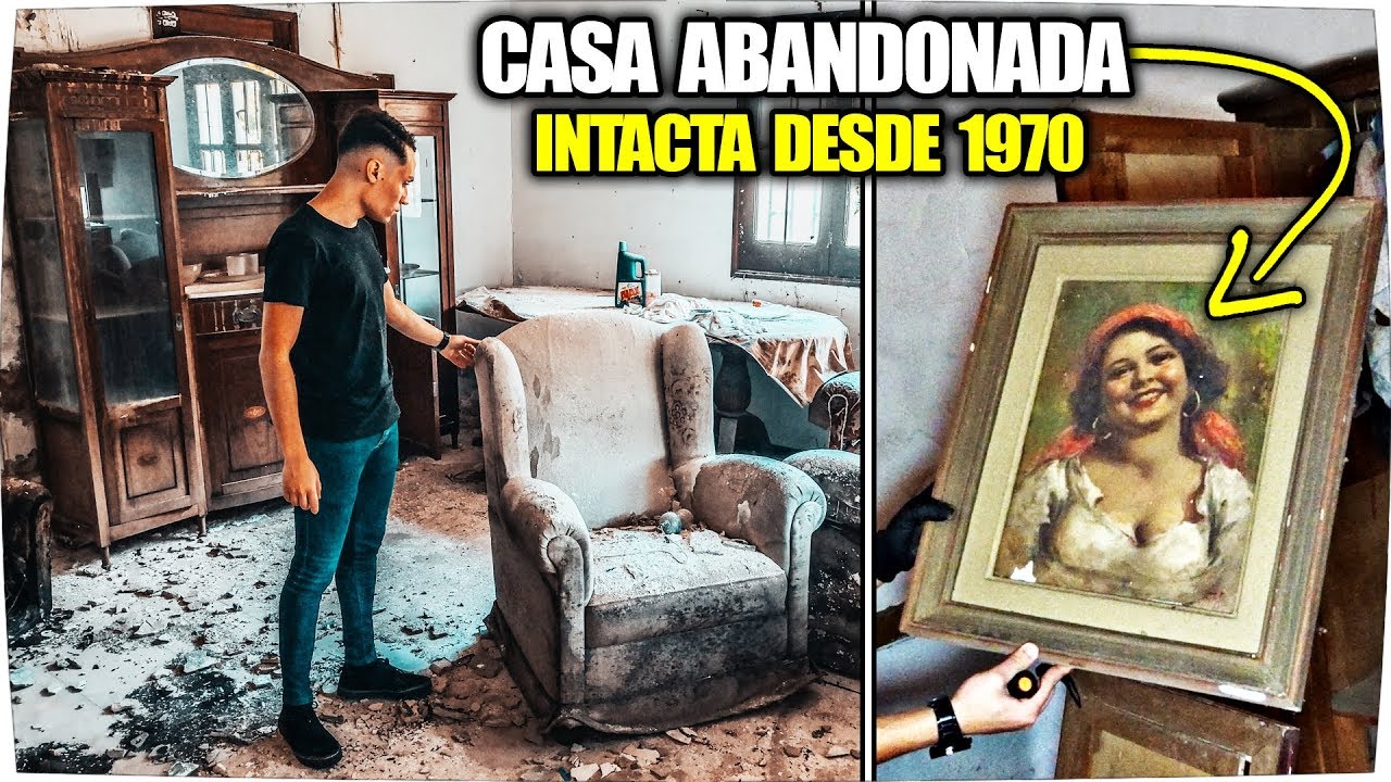 CASA ABANDONADA INTACTA de 1970 ! 🏚❌ - Exploracion Urbana Lugares Abandonados en Espa&ntilde;a