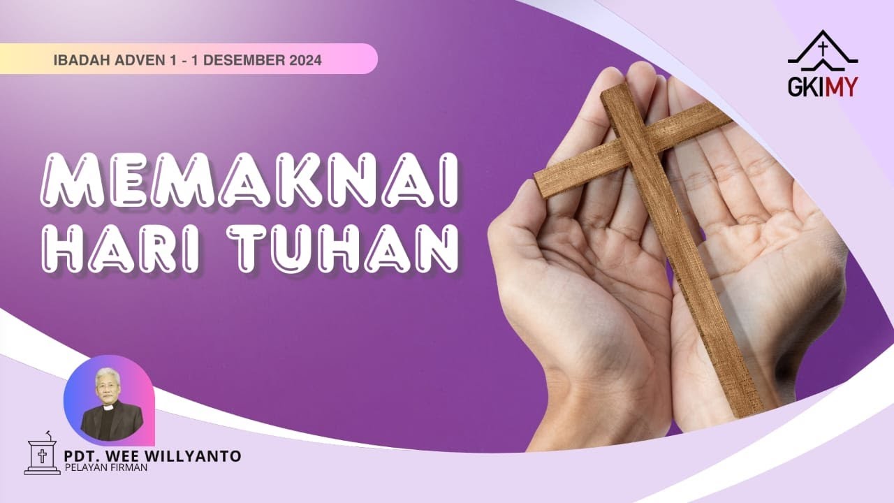 [LIVE] Ibadah Minggu 1 Desember 2024 GKI Maulana Yusuf