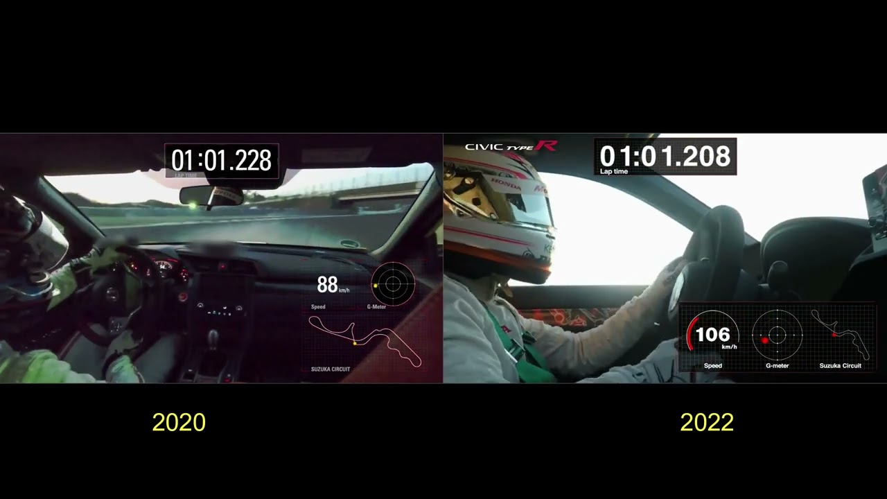 FK8 Civic Type R 🆚️ FL5 Civic Type R - SUZUKA