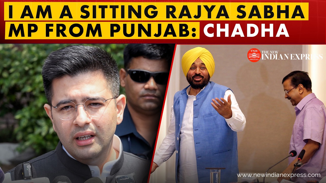 BJP MP Raghav Chadha accuses AAP of 'political vendetta' over missing name in Punjab SIR draft roll