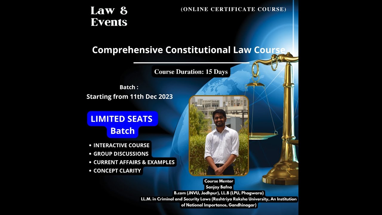 Introduction to Constitutional Law (Part 1)