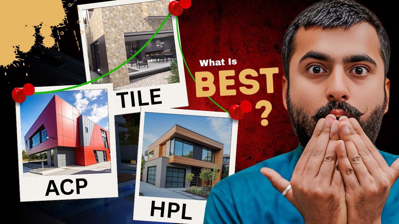 Elevation Tiles vs ACP vs HPL – Ghar ke Exterior ke Liye Best Material?