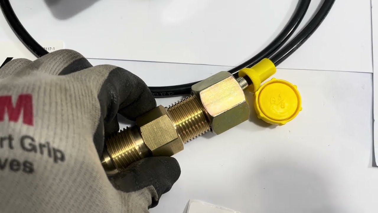NPK Nitrogen Gas Charging Device Kit Adapter 65mm G5-8 NPK Hydraulic Breaker