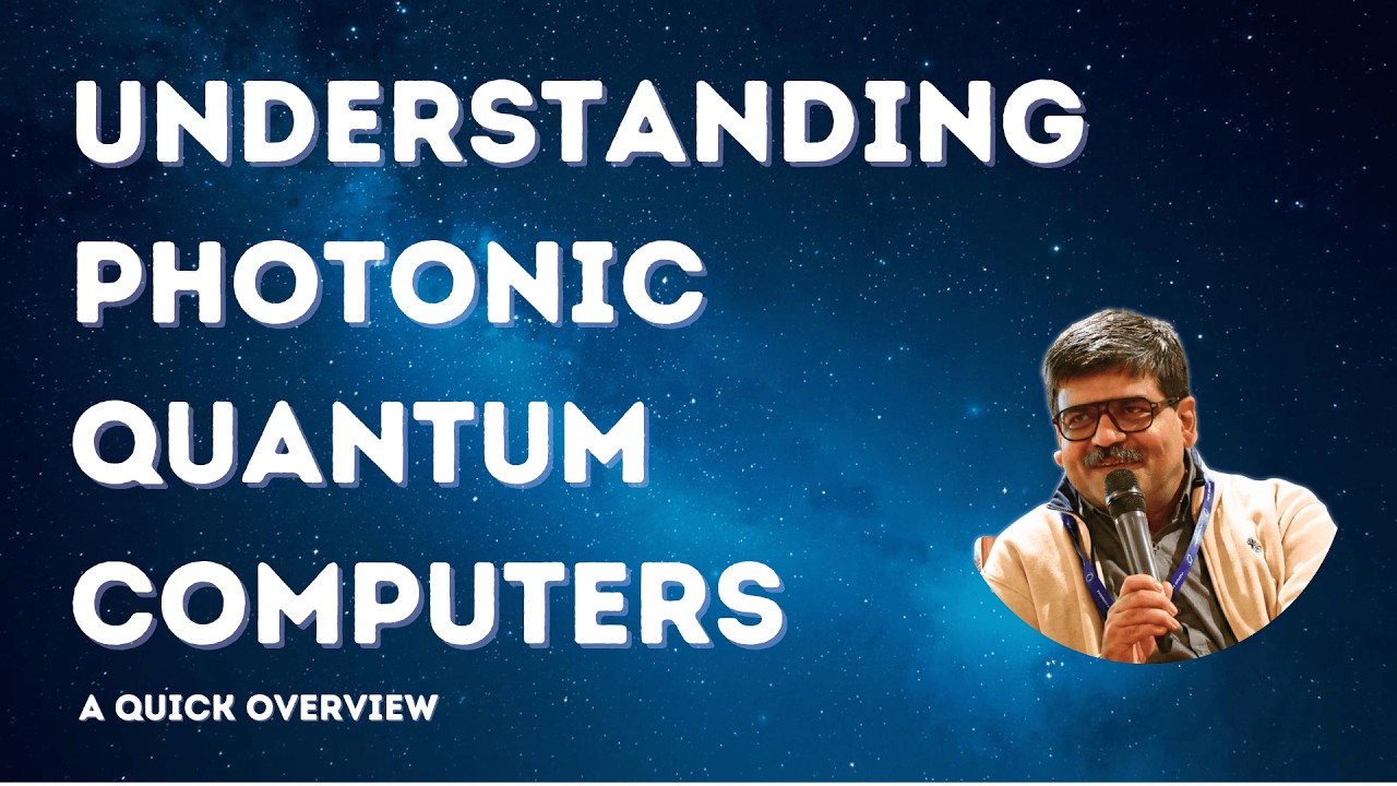 Prof. Anirban Pathak explains what is photonic quantum computers
