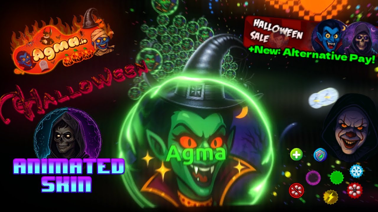 AGMA.IO HALLOWEEN | ++POWER ANIMATED SKIN DESTRUCTION