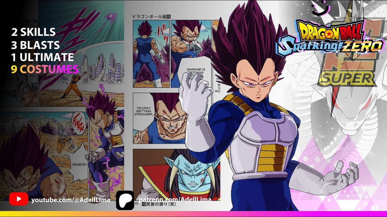 DRAGON BALL: Sparking! ZERO! - Vegeta Ultra Ego