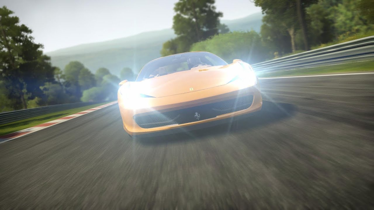 NFS Shift 2 Unleashed [HD] - Ferrari 458 Italia on Nordschleife