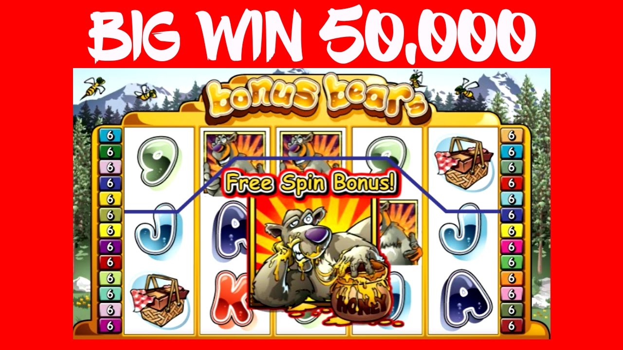 Super Big Win BONUS BEARS SLOT wins &pound;50,000 in less than 20 minutes | GetLucky