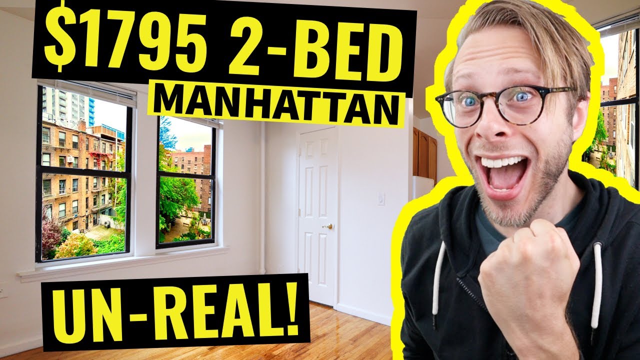 SEE a $1795 TRUE 2-Bedroom in Manhattan | NYC Apartment Tour