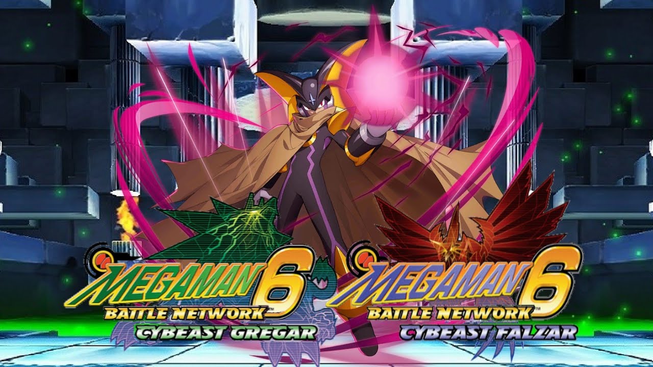 Megaman Battle Network 6 Cybeast Falzar - Post Final Boss Battle (3rd Encounter)