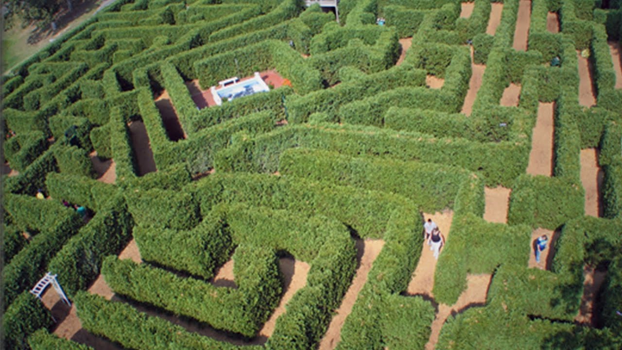 Hey Virginia: Garden Maze at Luray Caverns
