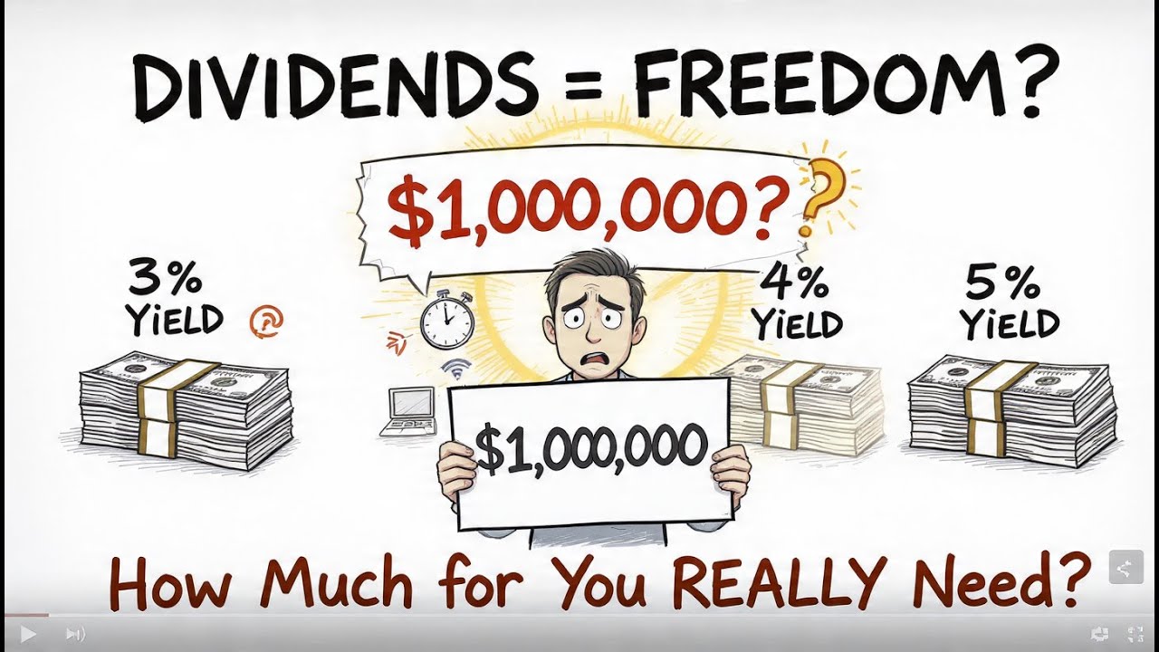 How Much Money You Need To Truly Live Free From Dividends