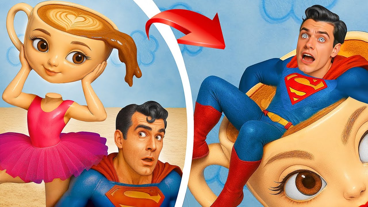 Ballerina Cappuccina vs Deadpool vs Wolverine! What Happened to Superman in Squid Game 4?!