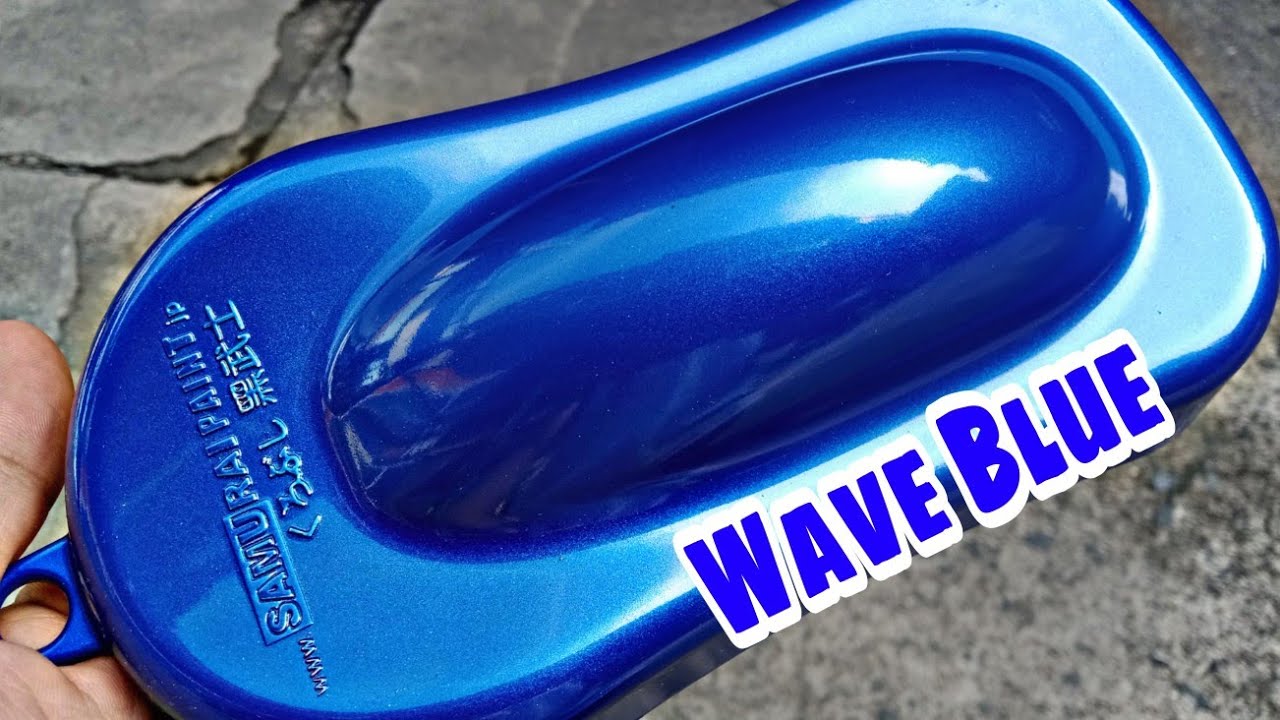 How to paint Wave Blue H235 Samurai Paint
