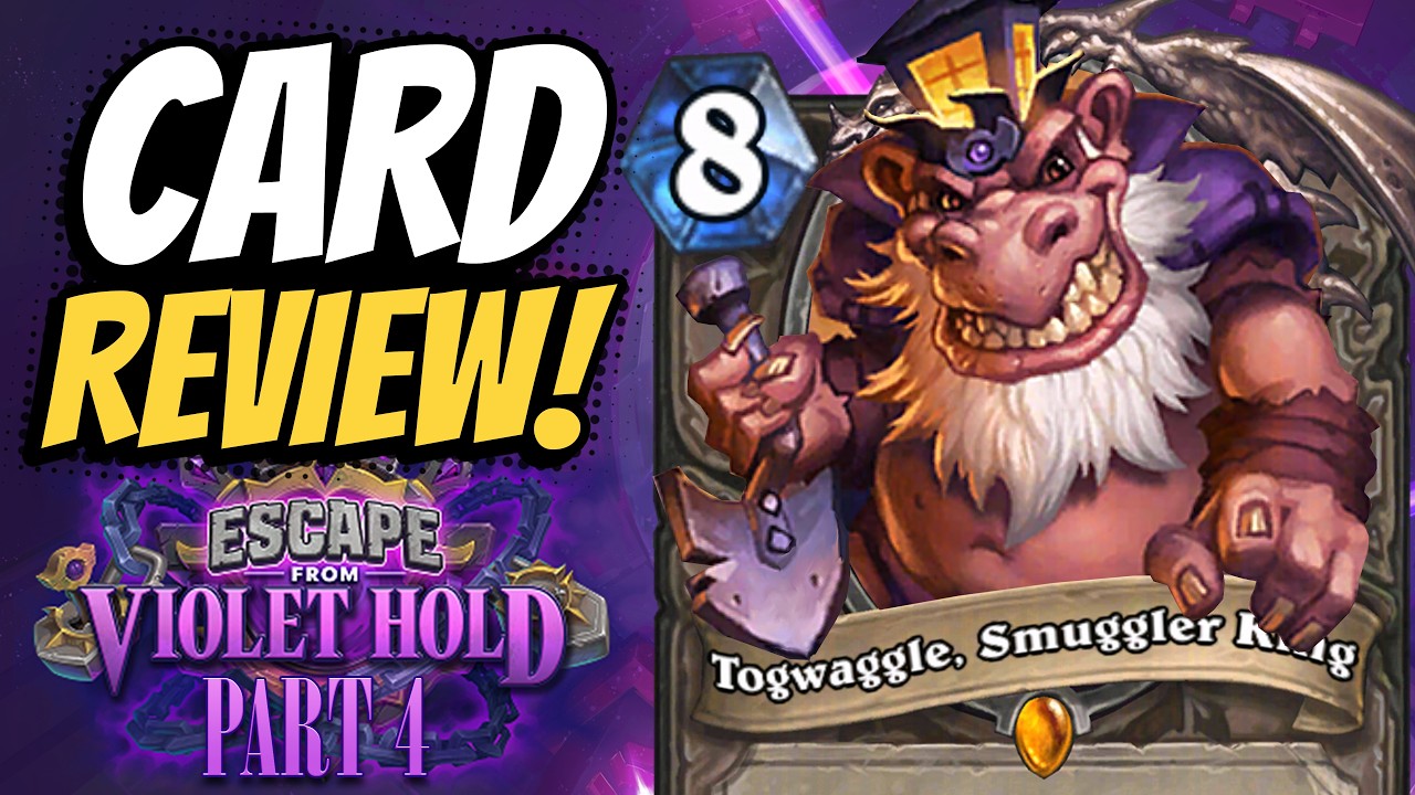 TOGWAGGLE IS A CARD. Legendary Weapon! Neutrals! | Violet Hold Review #4