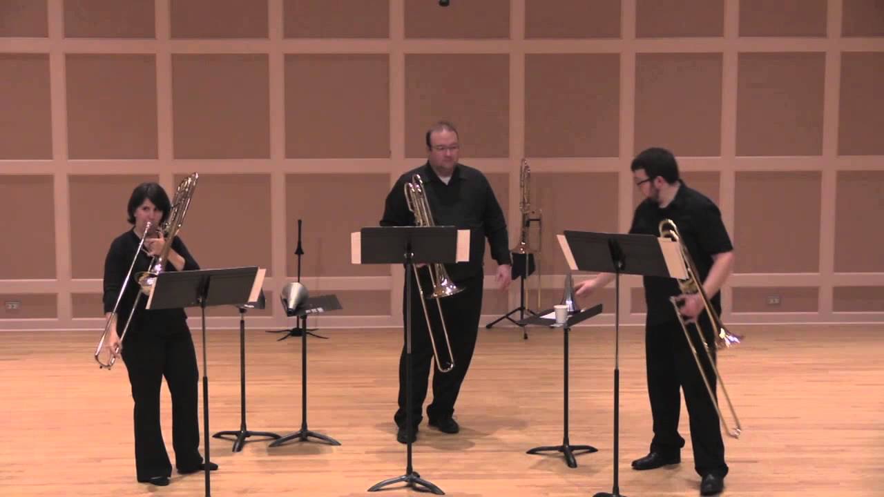 Trombone à Trois  Suite pour trois trombones à coulisse  Moulaert