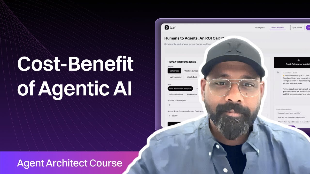 AI Agent ROI Calculator: Cost, Productivity & CX Benefits | Complete Agent Architect Course