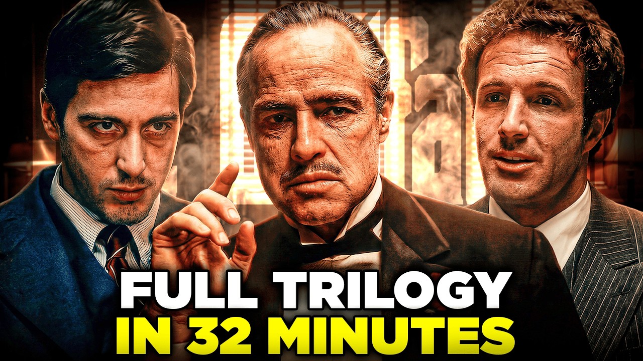 The Godfather FULL TRILOGY Recap (Every Film) in 32 Minutes
